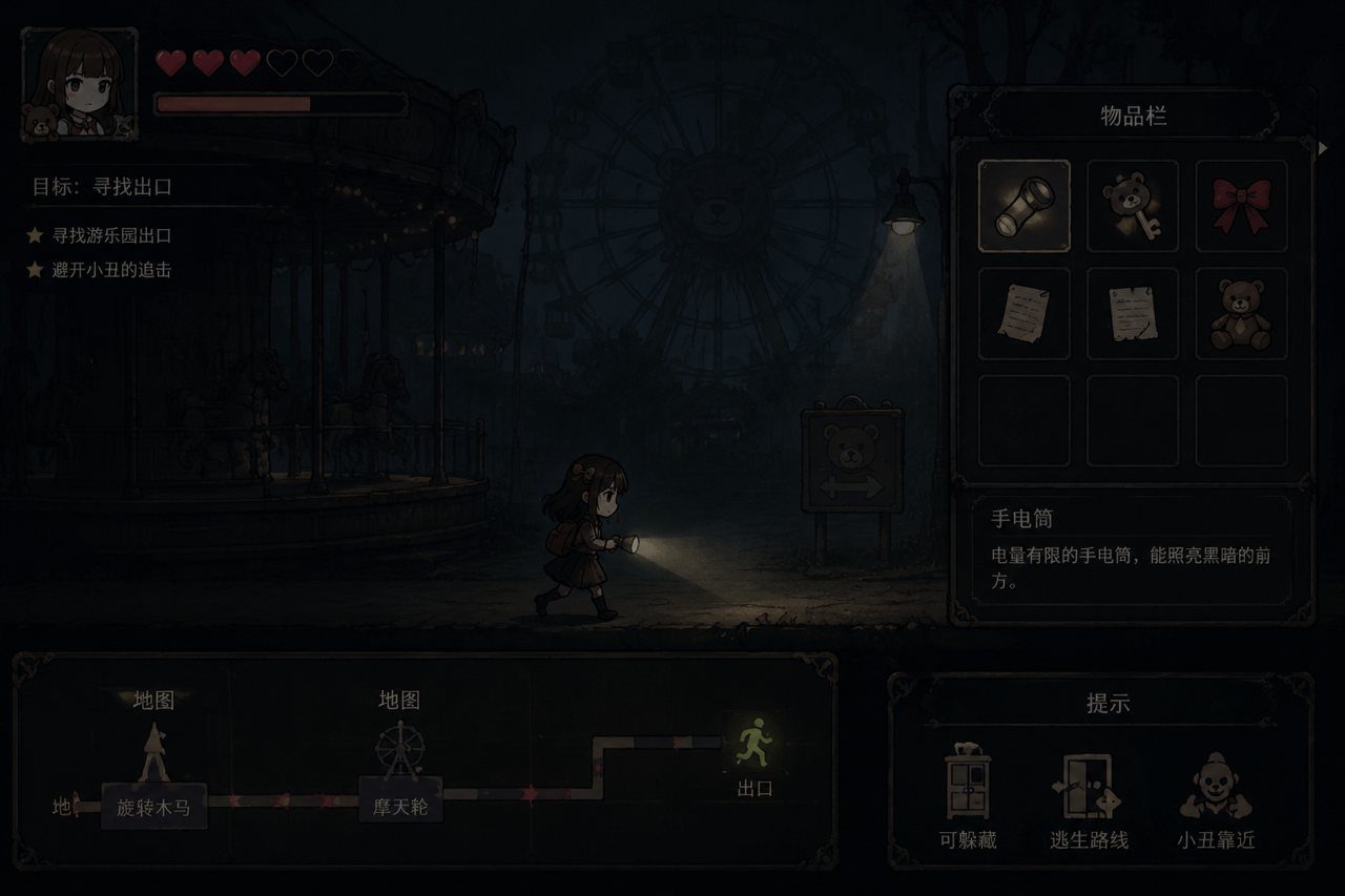 黑暗游乐园 剧情互动 资料图 8